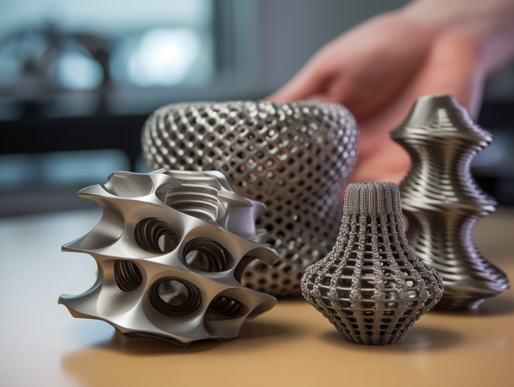 applications of 3D printed metal parts