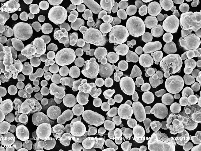 AISi10Mg-Pulver SEM-Foto