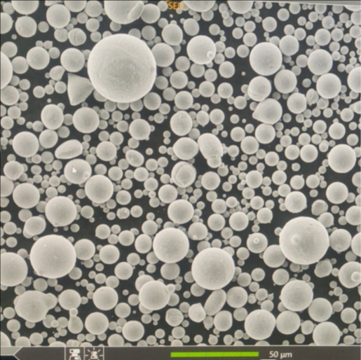 SEM photo4340 powder