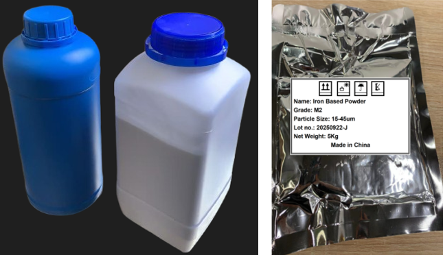 M2 powder packing photo